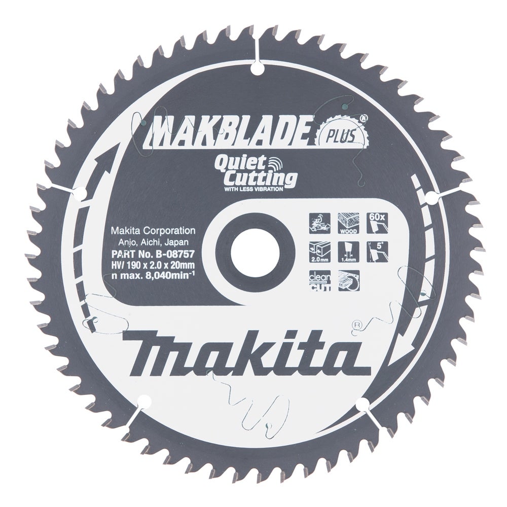 Makita Kreissägeblatt, MAKBLADE PLUS #B-08757