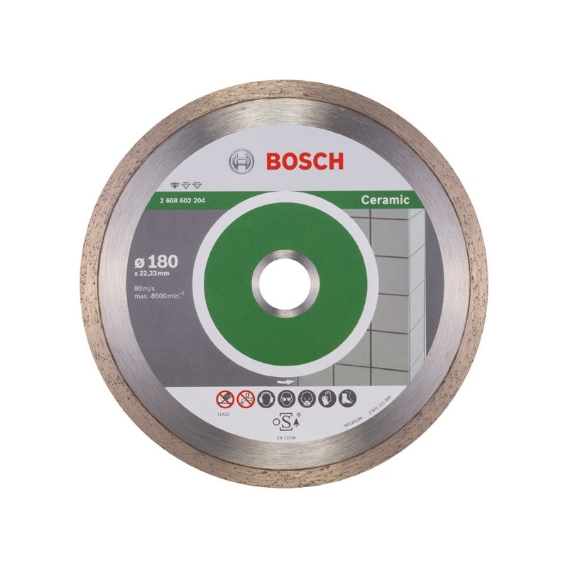 Bosch Ceramic Trennscheibe, 180 x 7 mm, Bohrung 22,23 mm #2608602204