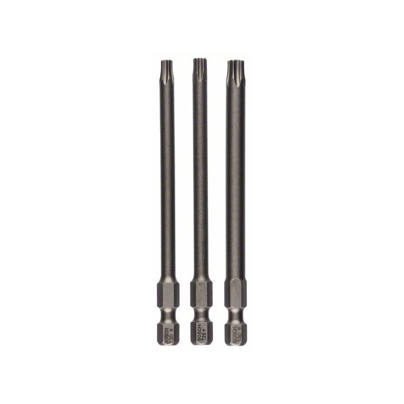 Bosch Schrauberbit-Set Extra-Hart, 3-teilig, T20, T25, T30, 89 mm #2607001760