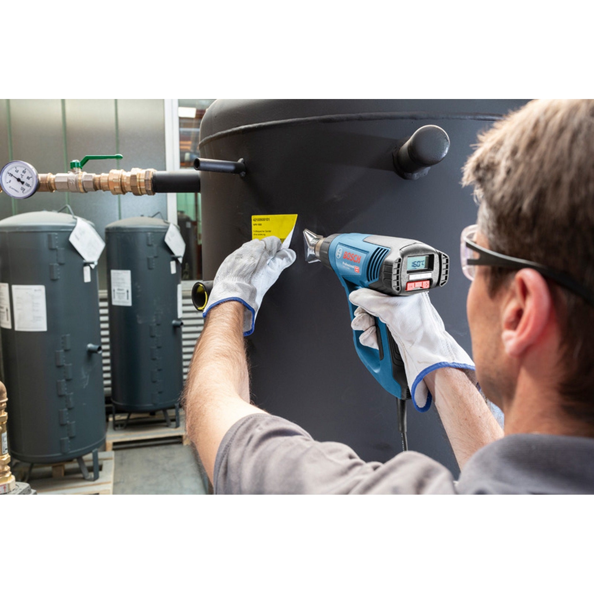 Bosch Heißluftgebläse GHG 23-66 im Handwerkerkoffer #06012A6300