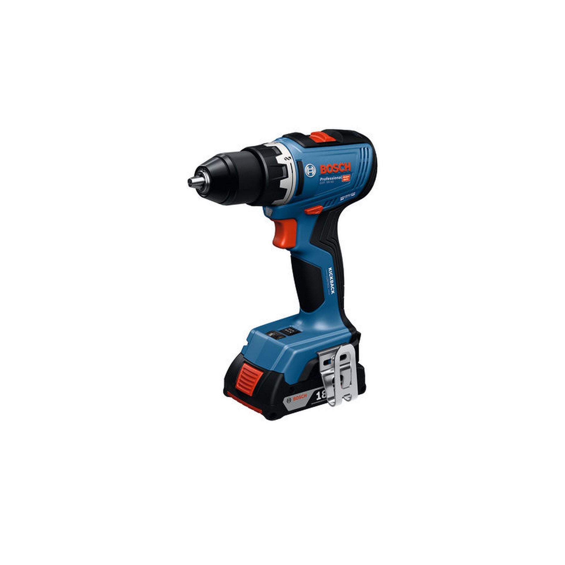 Bosch Werkzeug-Set: GSR 18V-65 + 2 x Akku + 19-tlg. Handwerkzeug-Set in L-BOXX #0615A5007K