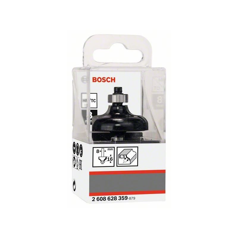 Bosch PRO Profilfräser Ogee, R 6,4 mm, S 8 mm #2608628359