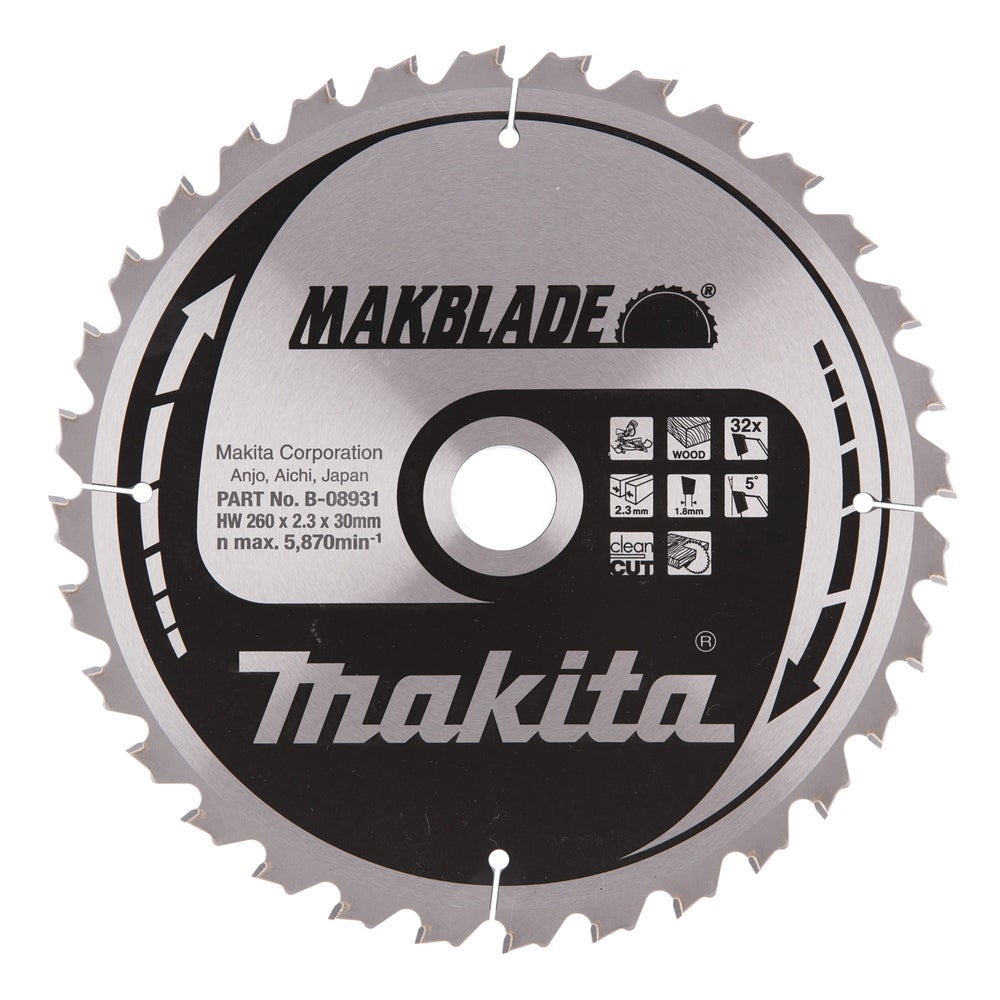 Makita Kreissägeblatt, MAKBLADE #B-08931