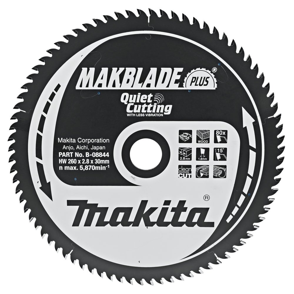 Makita Kreissägeblatt, MAKBLADE PLUS #B-08844