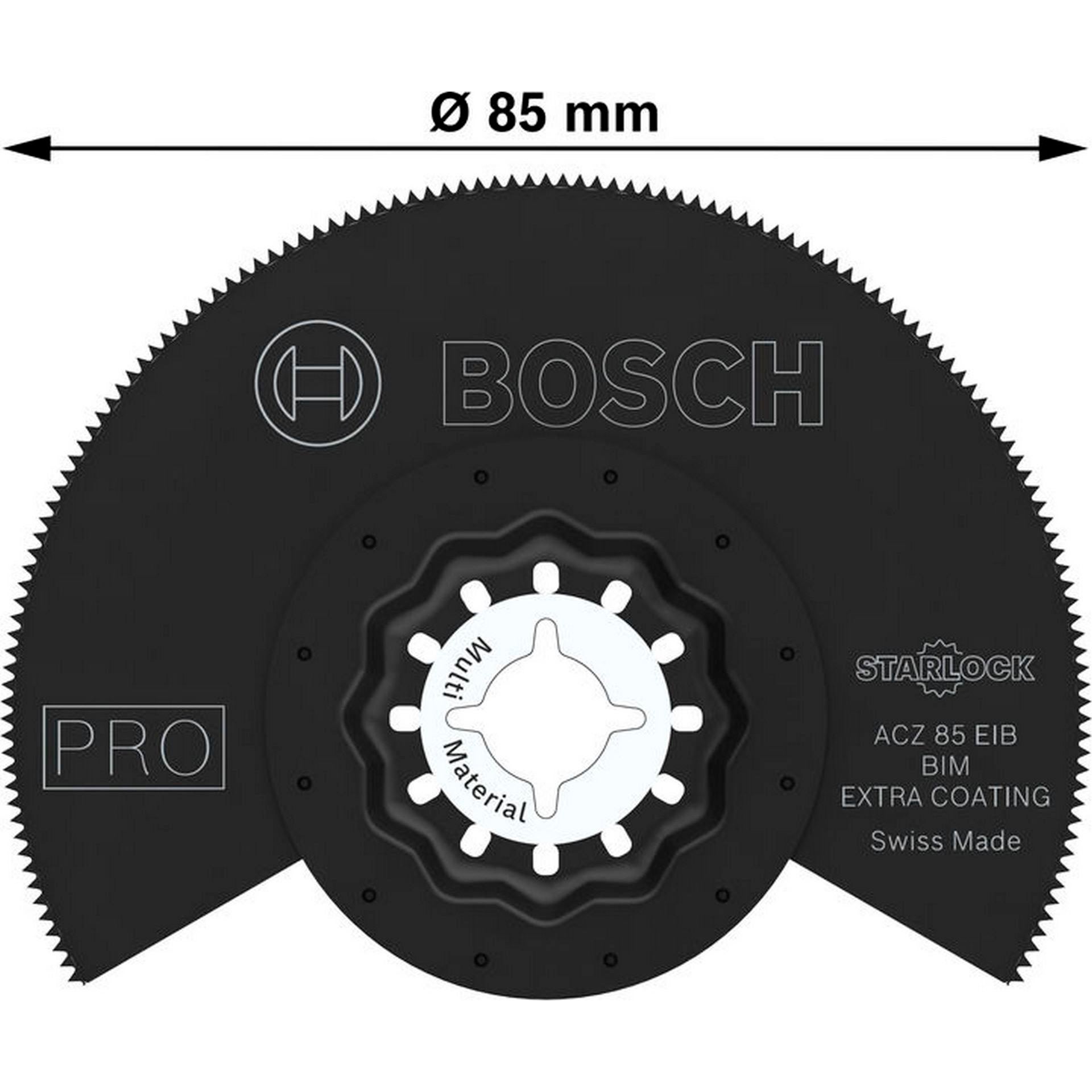Bosch PRO ACZ 85 EIB Blatt für Multifunktionswerkzeuge, 85 mm, 10-tlg. #2608669087