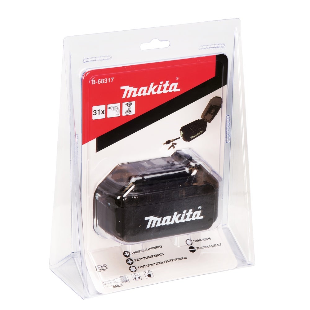 Makita Bitset im Akkugehäuse #B-68317