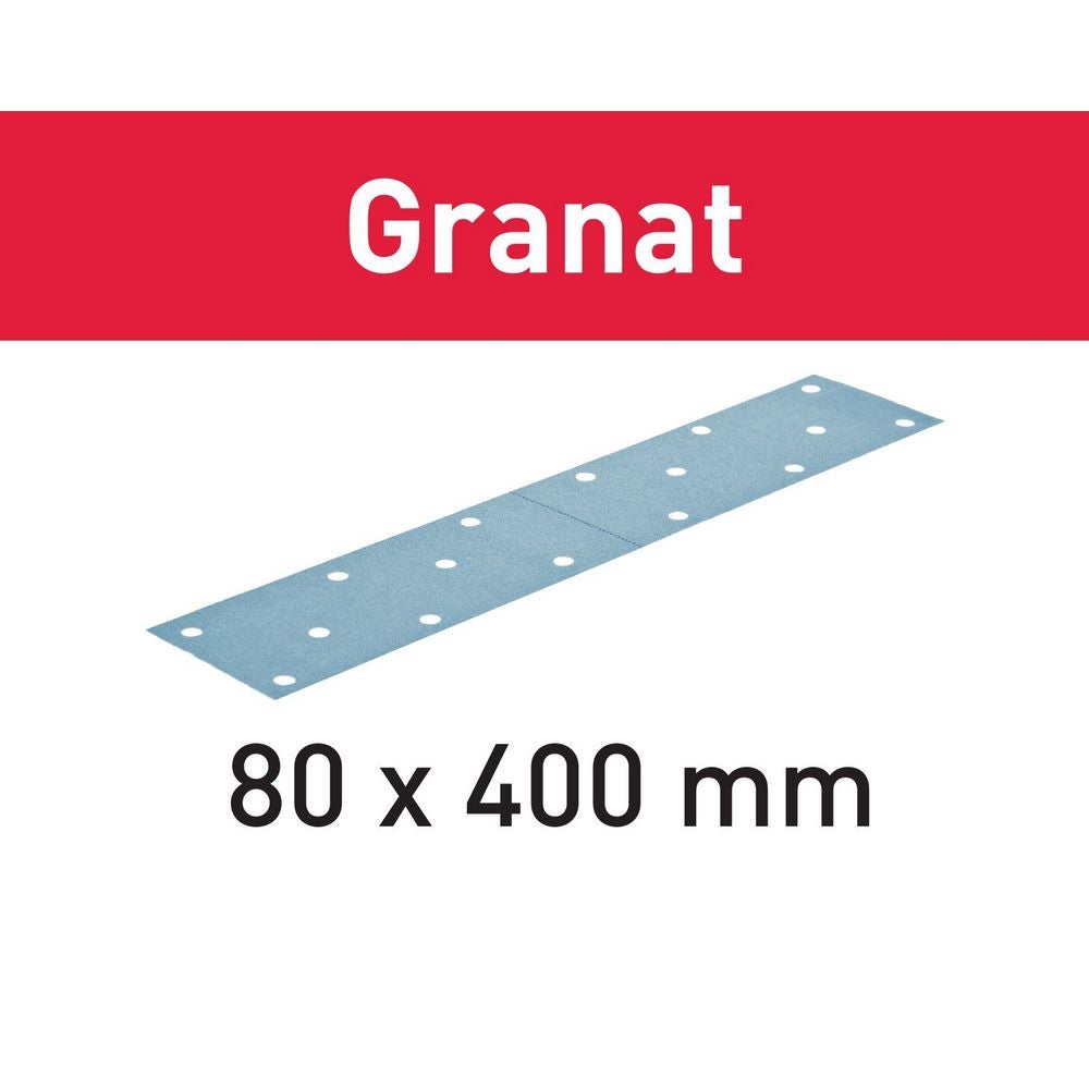 Festool Schleifmittel Granat 80x400 P180 GR/50 #497162