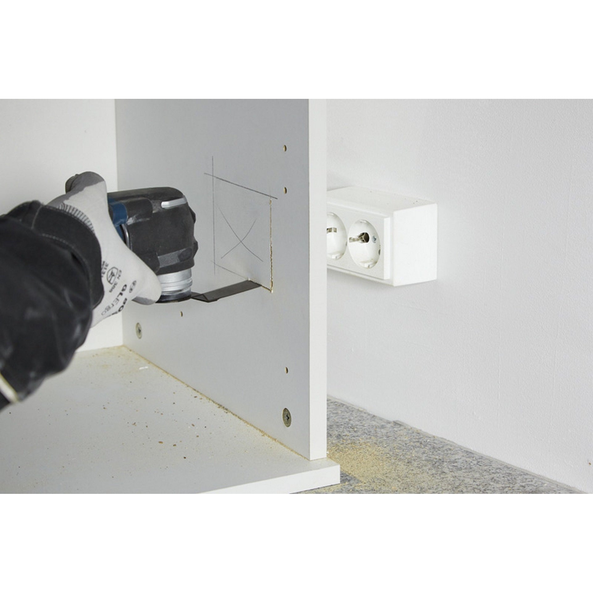 Bosch Holz-Basis-Set, 3-teilig, Sägeblätter für Multifunktionswerkzeuge #2608662343