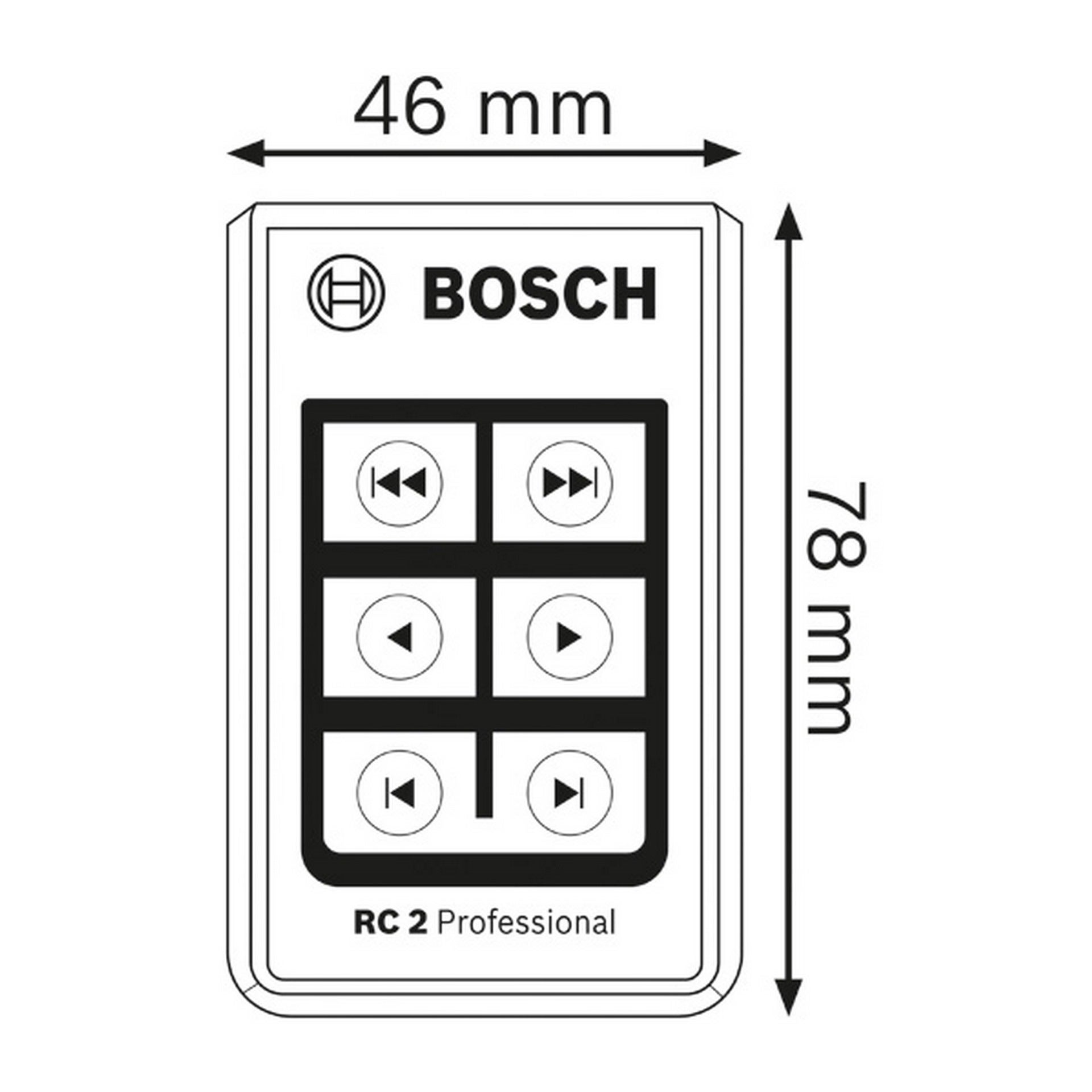 Bosch Fernbedienung RC 2 #0601069C00