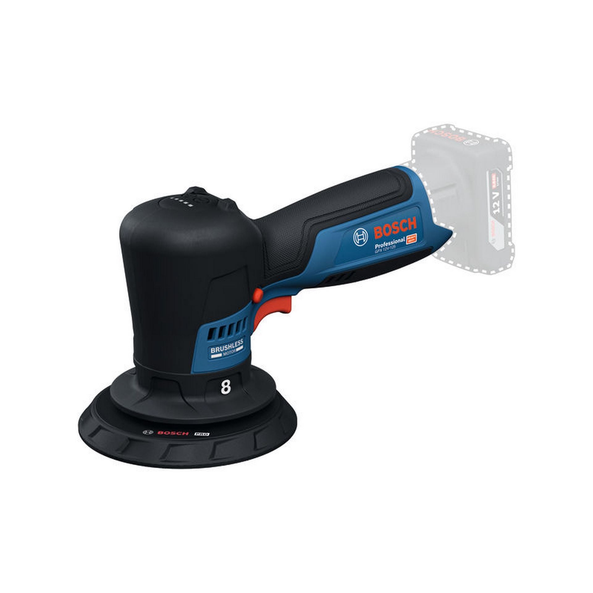 Bosch Polierer GPX 12V-125 #06019L4100