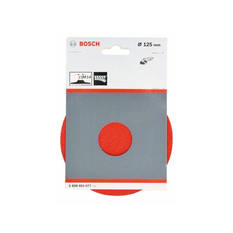 Bosch PRO Stützteller, 125 mm, M14, Klettverschluss #2608601077