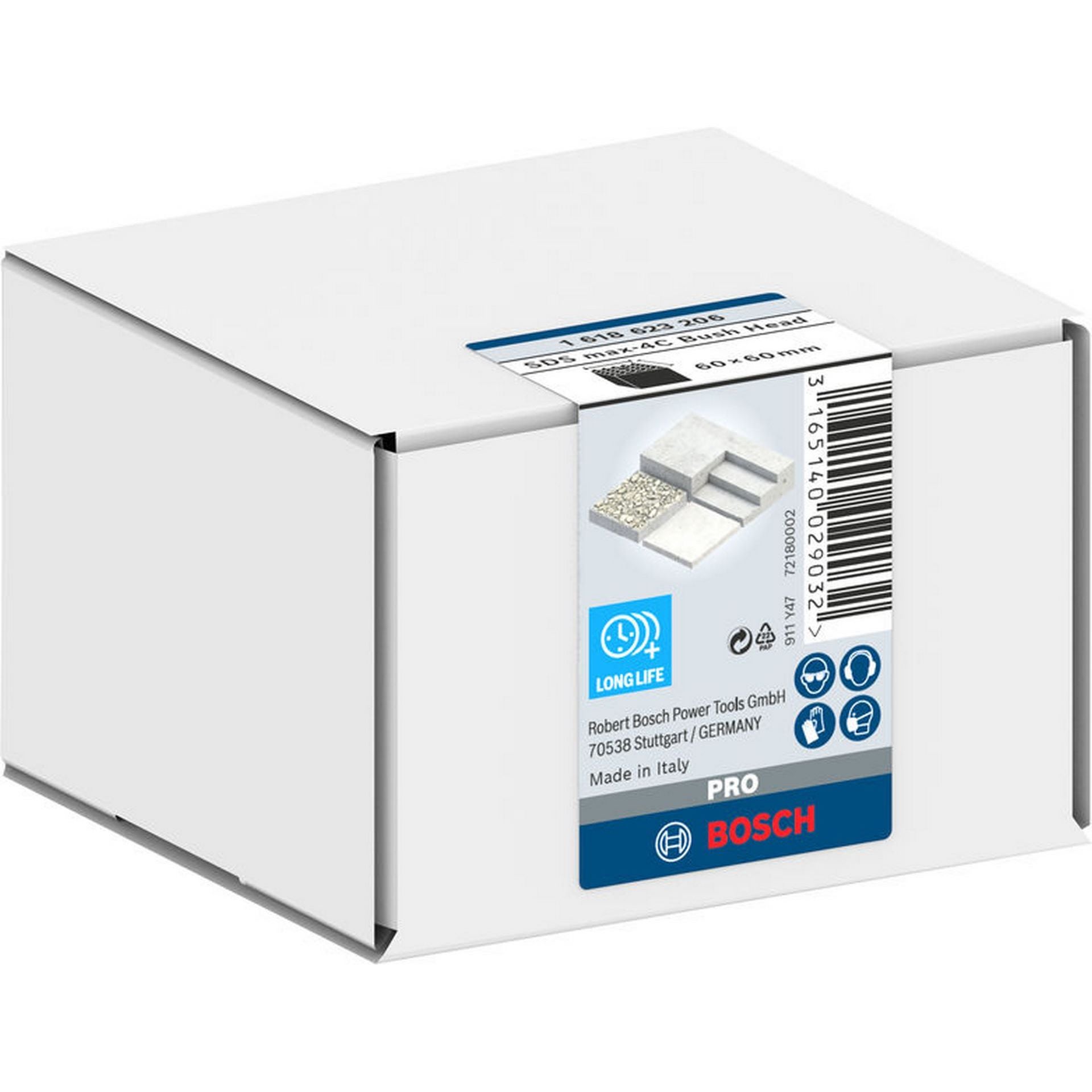 Bosch PRO SDS max-4C Stahl-Stockerplatte, 60 x 60 mm #1618623206
