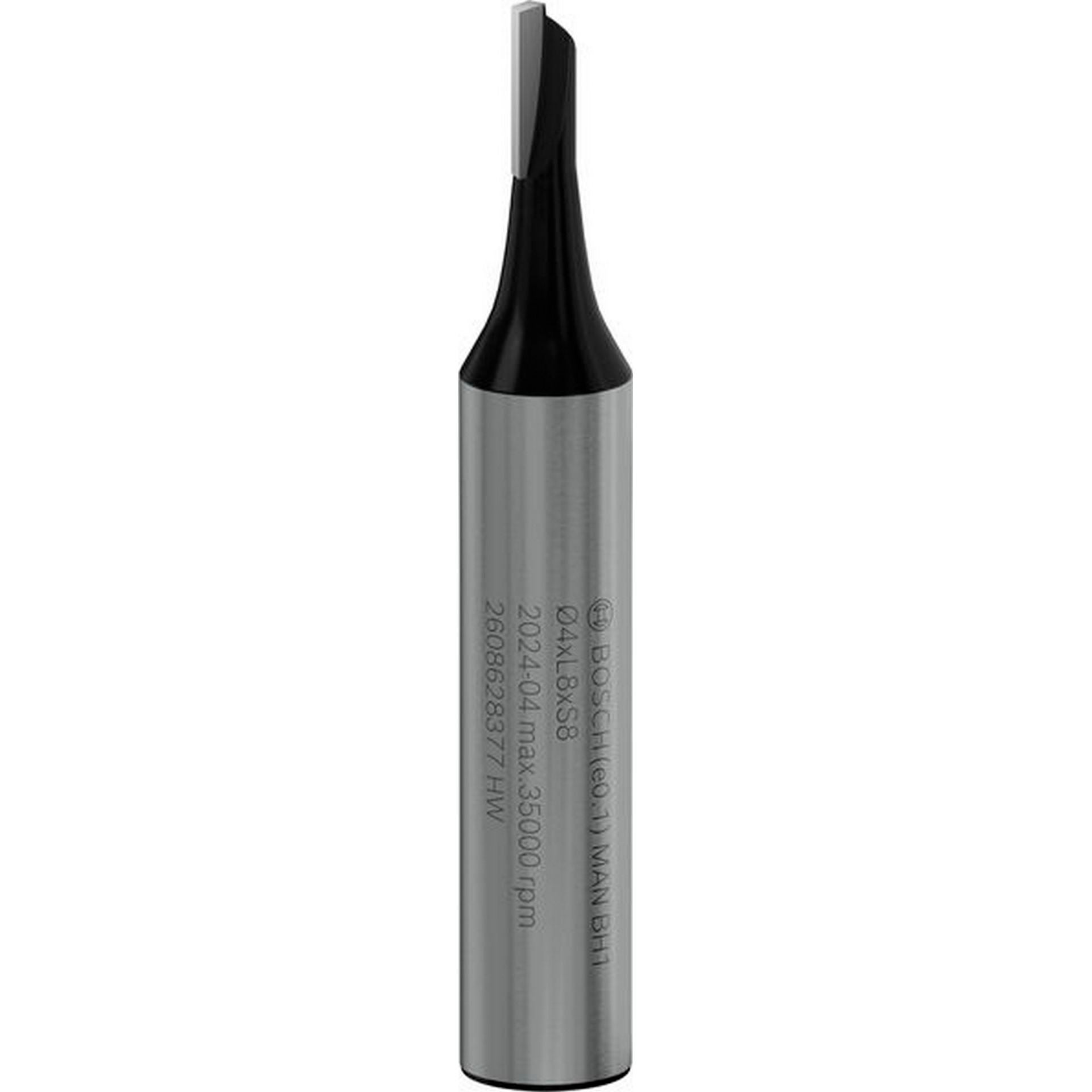 Bosch PRO Nutfräser, einschneidig, D 4 mm, L 8 mm, S 8 mm #2608628377