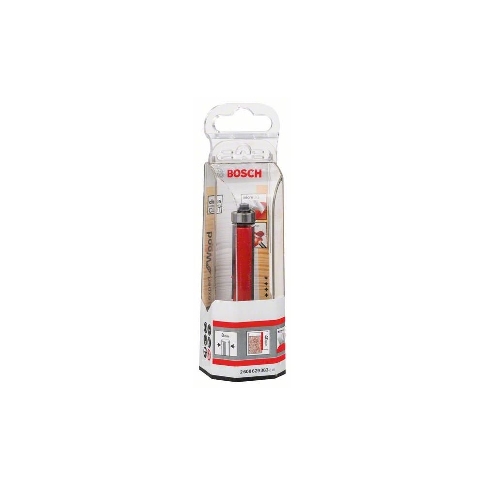 Bosch Bündigfräser Expert for Wood Laminate, unt. Kugellager, D 12,7mm, L 40mm, S 8mm #2608629383