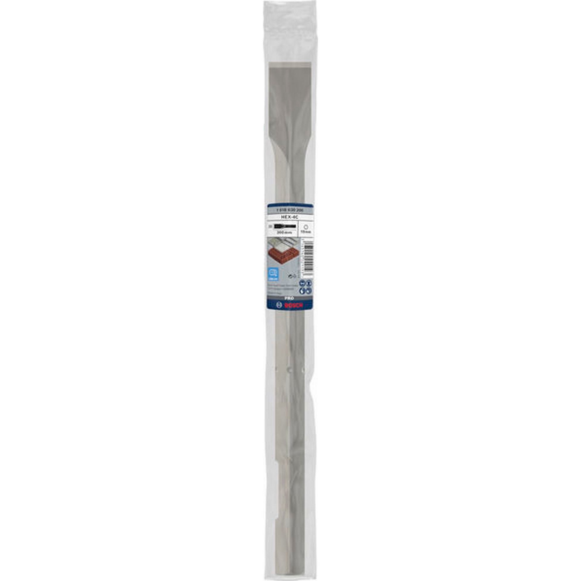 Bosch PRO HEX 19-4C Flachmeißel, 25 x 300 mm #1618630200