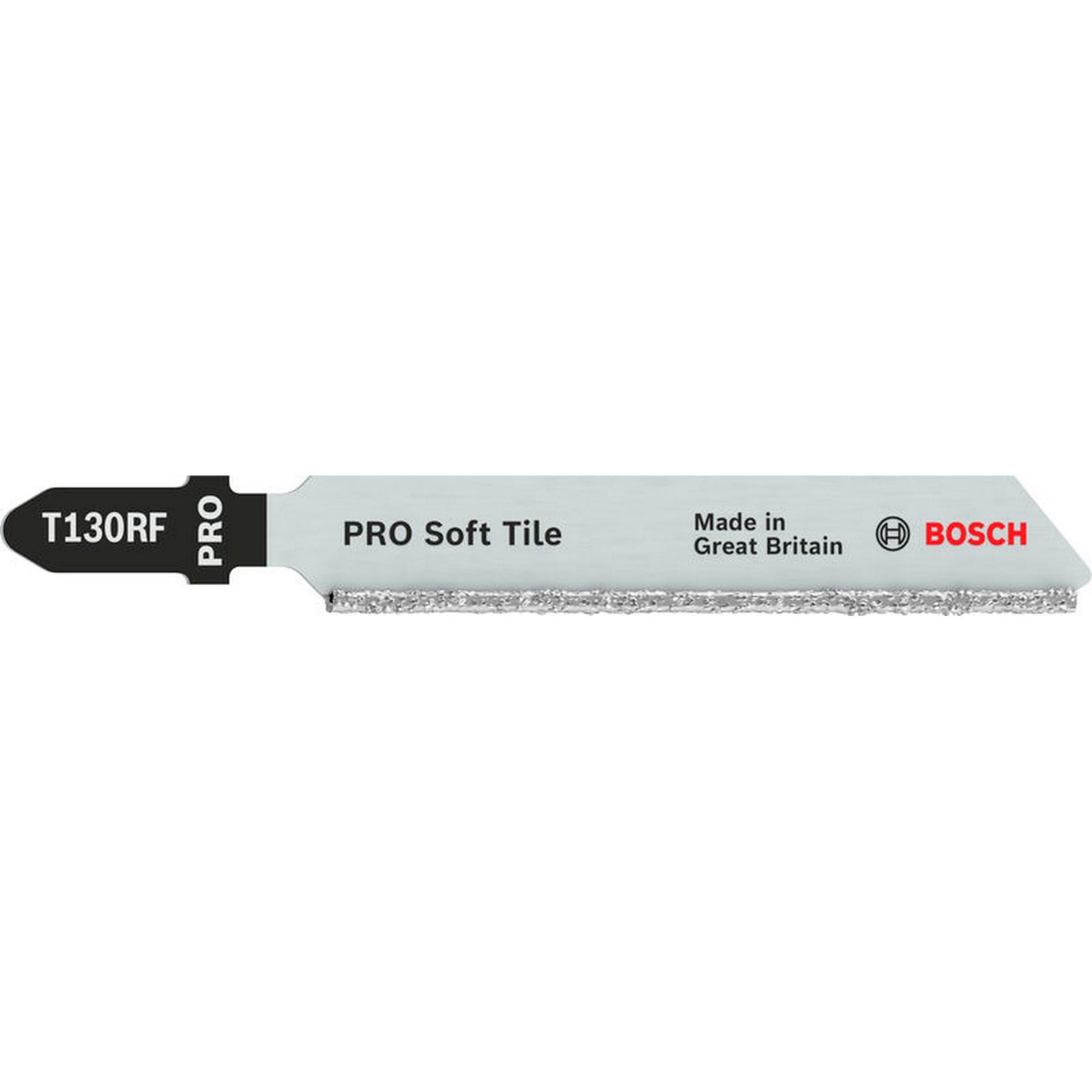 Bosch PRO Soft Tile T130RF Stichsägeblatt, 83 mm, 3-tlg. #2608633104