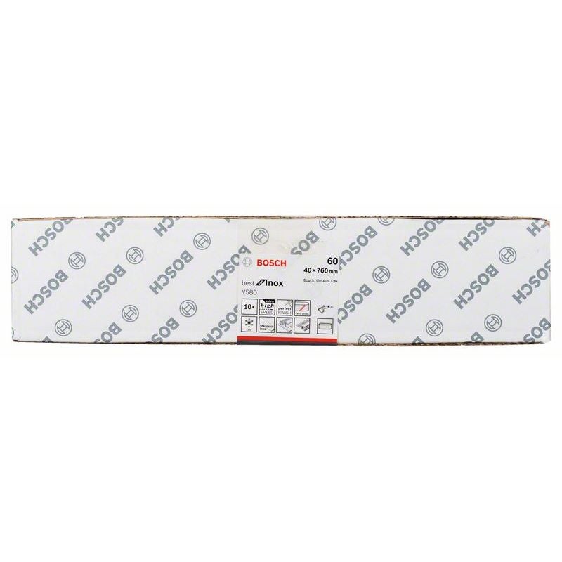 Bosch PRO Y580 Schleifband, 40 x 760 mm, 60, 10-tlg. #2608608Z42
