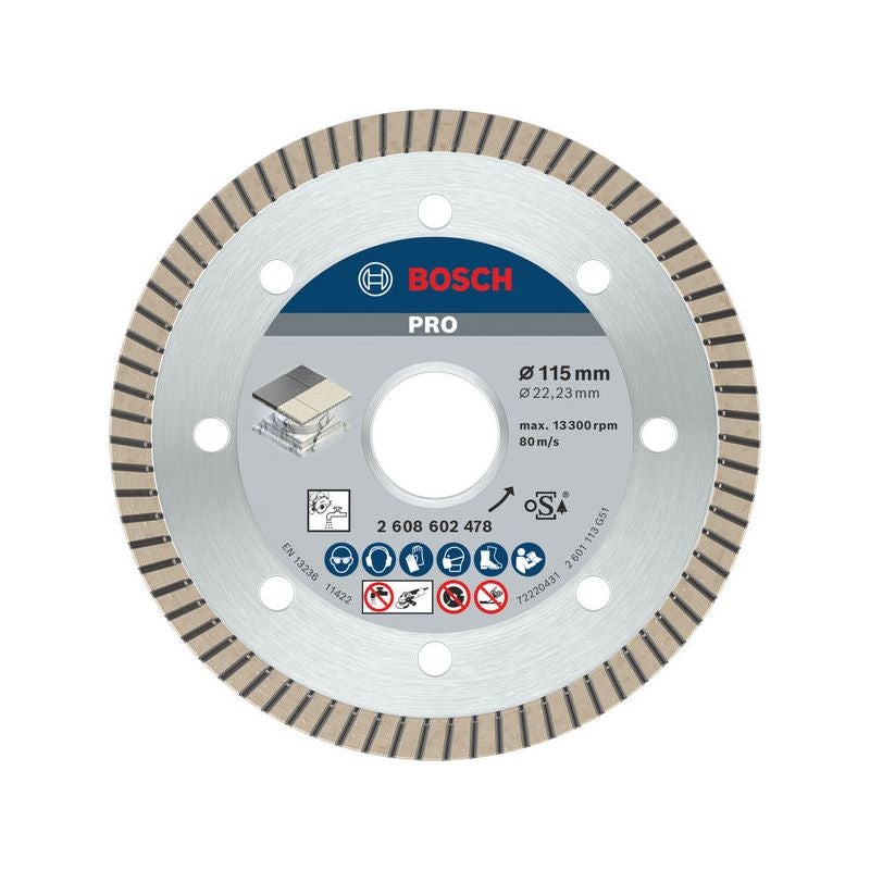 Bosch PRO Ceramic Diamanttrennscheibe, 115 x 22,23 mm #2608602478