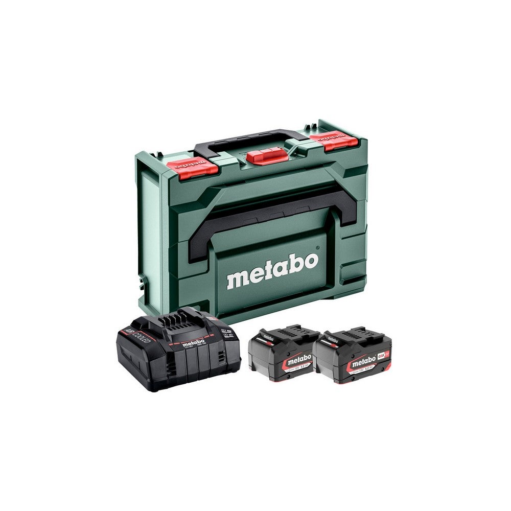 Metabo Basic-Set 2 x 5.2 Ah + ML