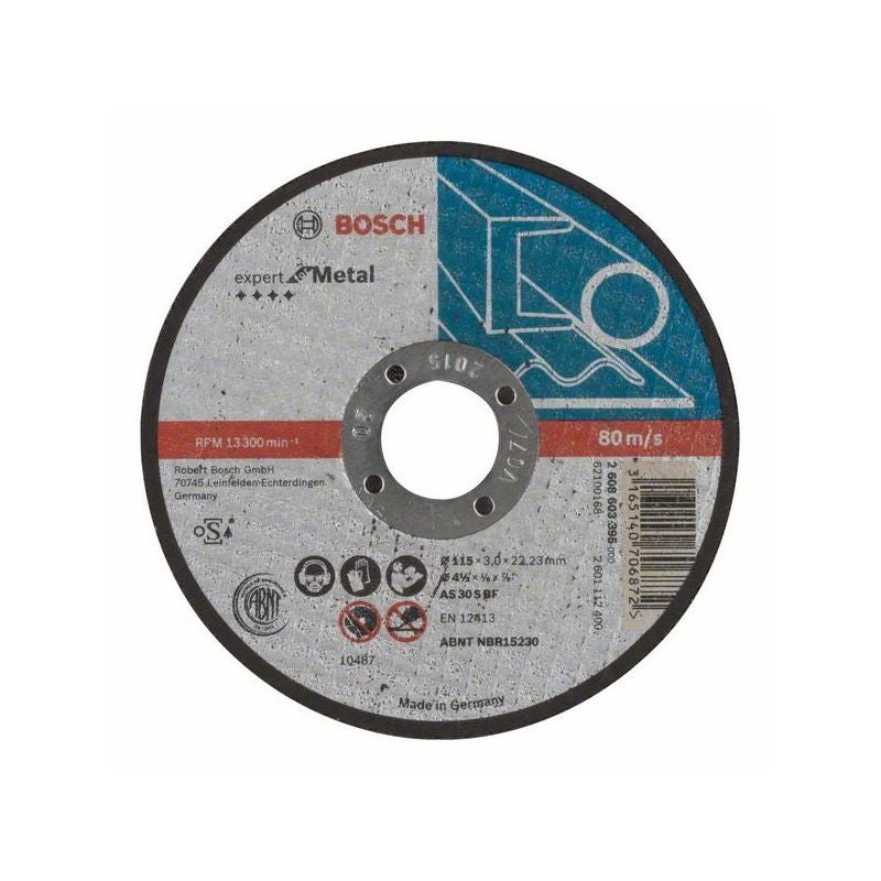 Bosch PRO Metal Gebundene Trennscheibe, 115 x 3 x 22,23 mm #2608603395