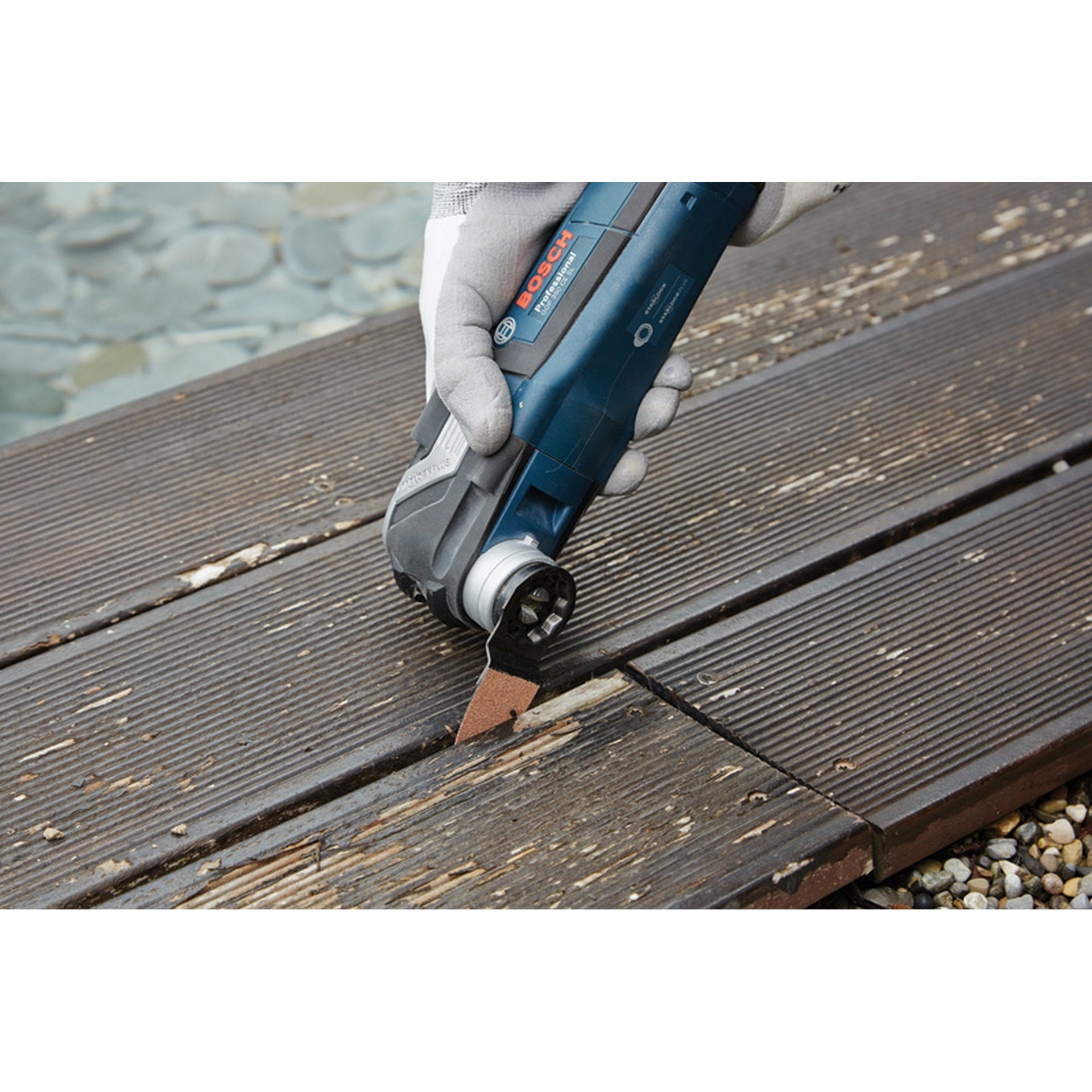 Bosch Starlock Schleifset AVZ 93 G/90 RT6/32 RT4, Wood & Paint Schleifpapier (3x) #2608664133