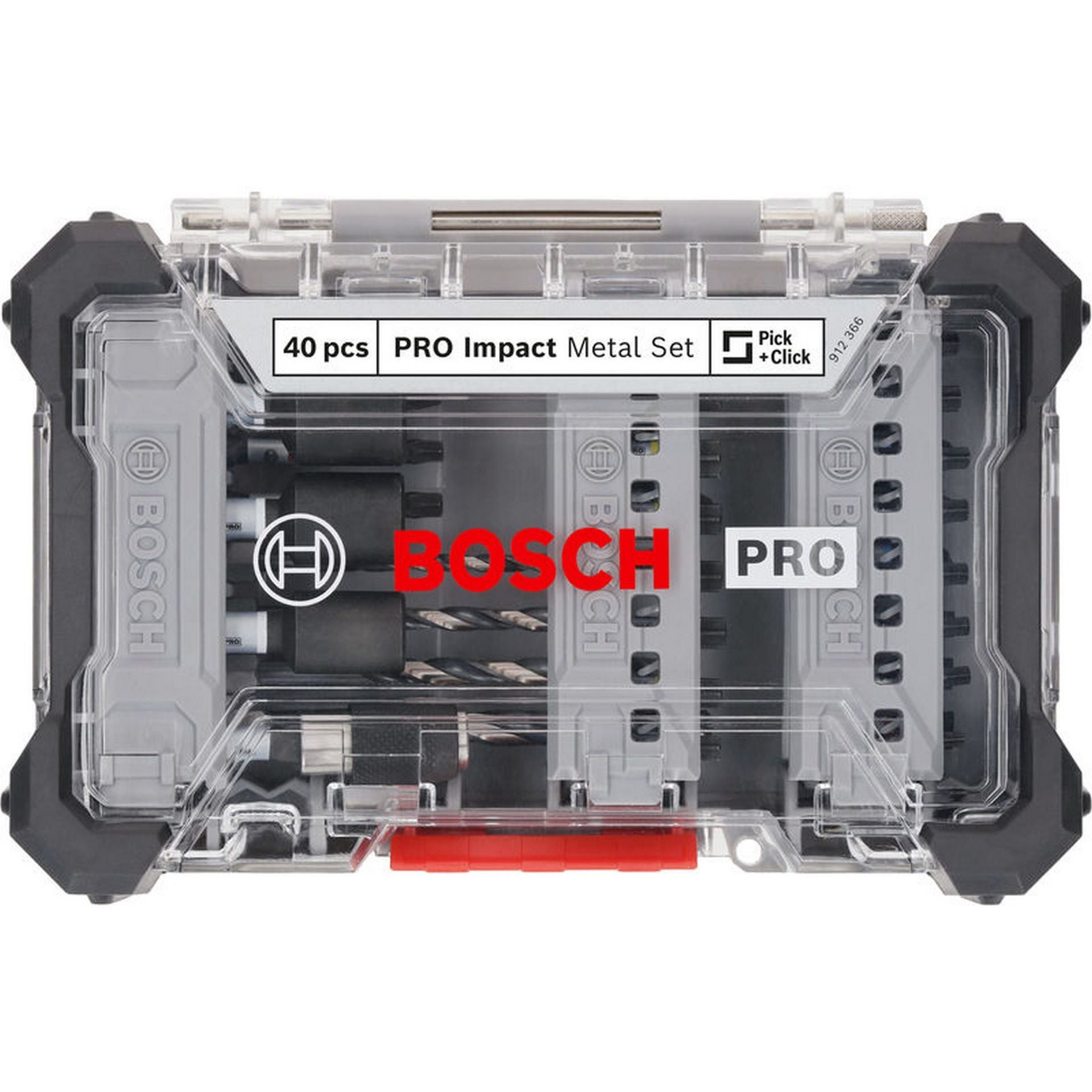 Bosch PRO Impact Schrauberbits und Metallbohrer Set, 40-tlg. #2608521U86