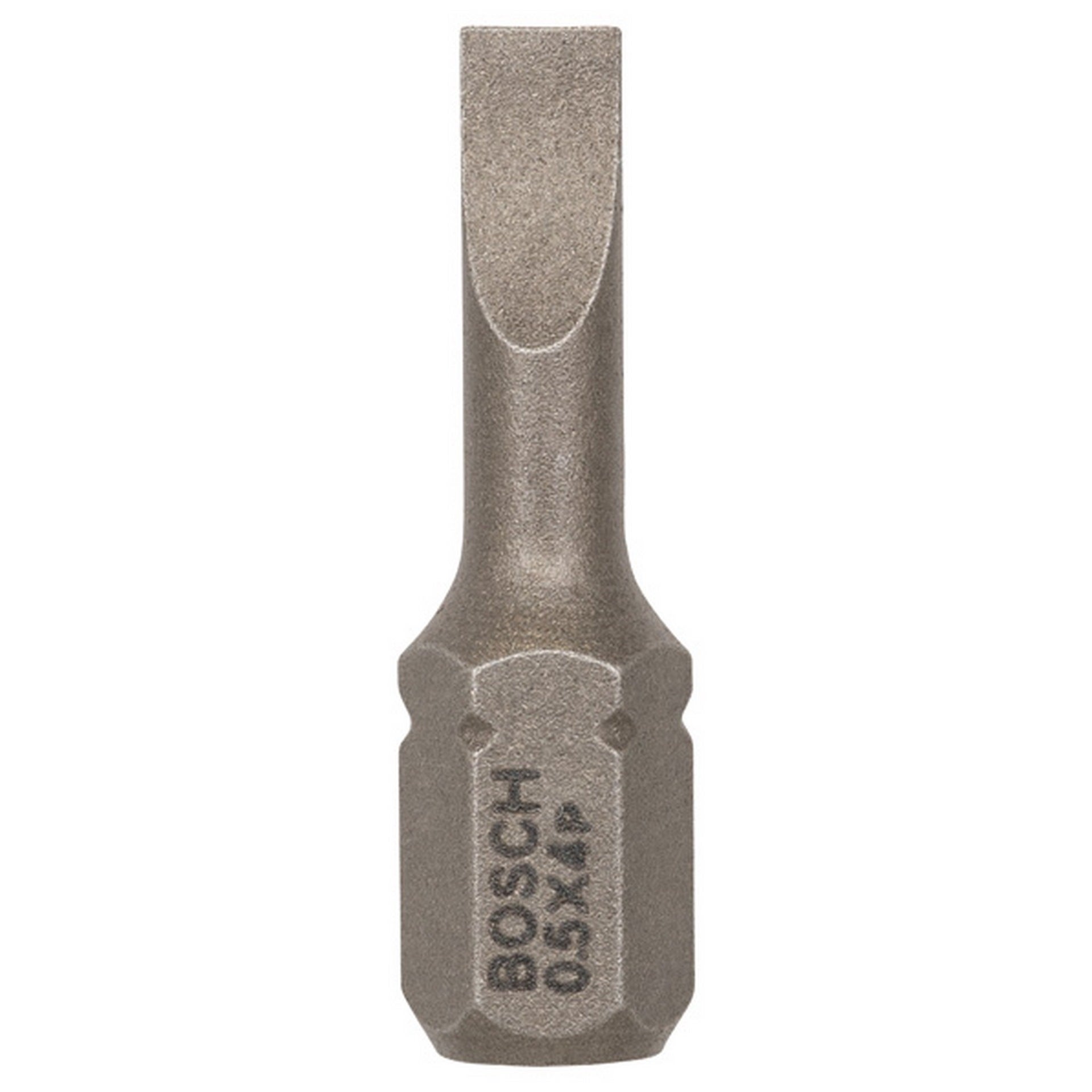 Bosch Schrauberbit Extra-Hart S 0,5 x 4,0, 25 mm, 25er-Pack #2607001458
