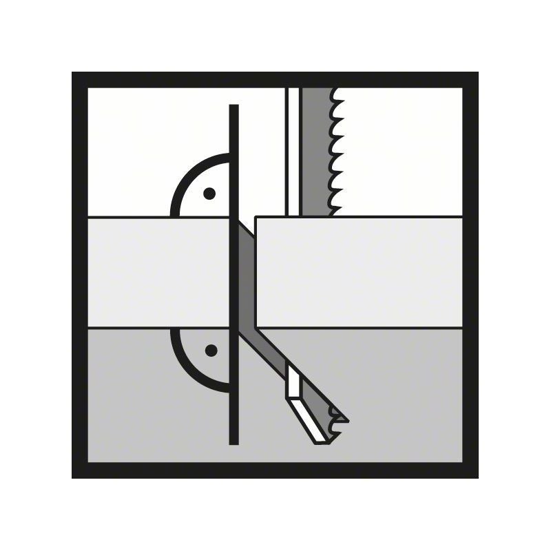 Bosch PRO Wood precise T144DP Stichsägeblatt, 100 mm, 5-tlg. #2608633A35