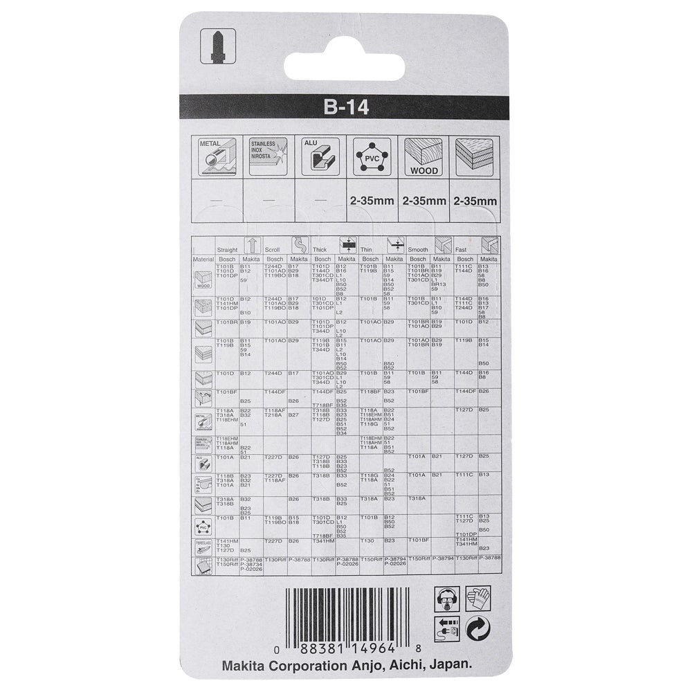 Makita Stichsägeblatt für Holz #A-85662