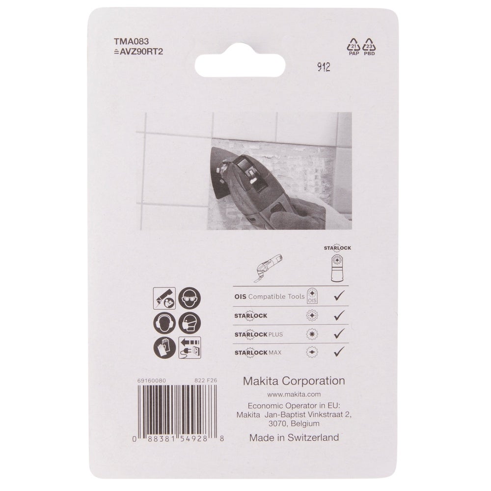 Makita Schleifplatte, 90 mm Deltoid, TMA083 #B-69799