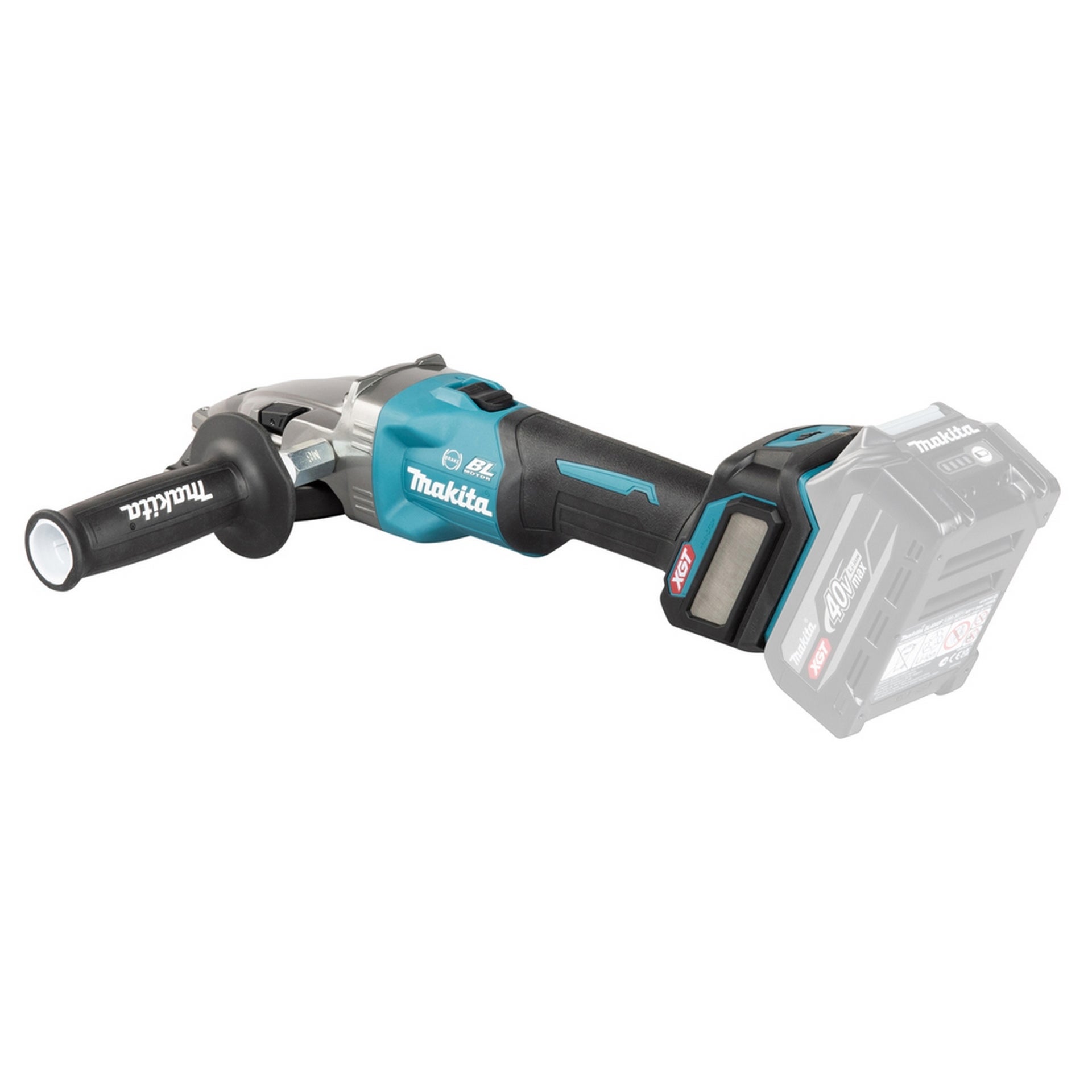 Makita Akku-Flachkopf-Winkelschleifer XGT GA055GZ