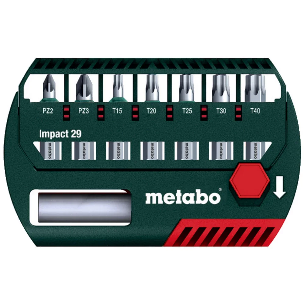 Metabo Bit-Box Impact 8 tlg. 29 mm