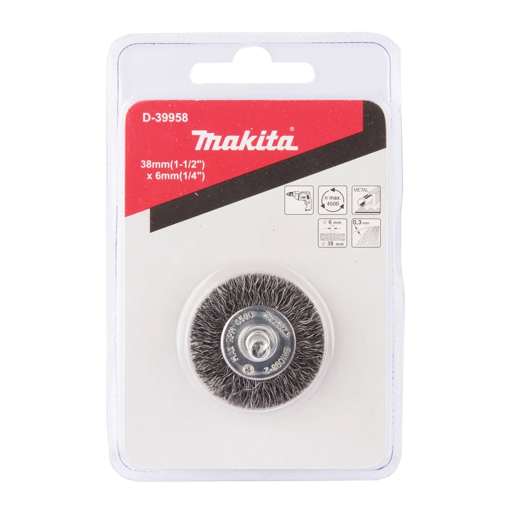 Makita Scheibenbürste, 38 mm #D-39958