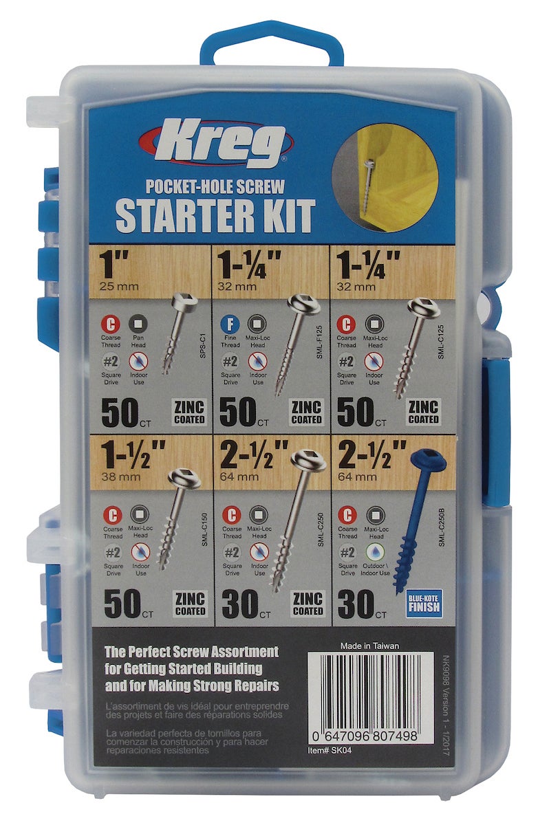 Kreg Pocket-Hole Schrauben-Starter-Set #SK04-INT