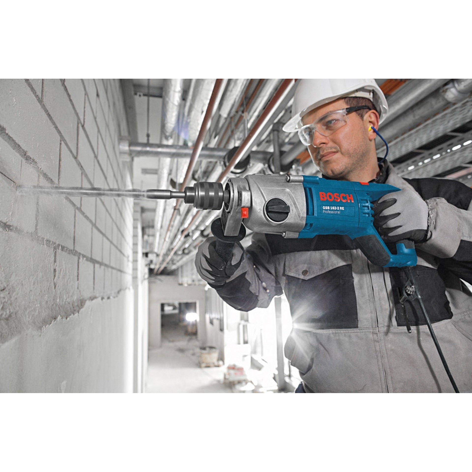Bosch Schlagbohrmaschine GSB 162-2 RE im Handwerkerkoffer #060118B000
