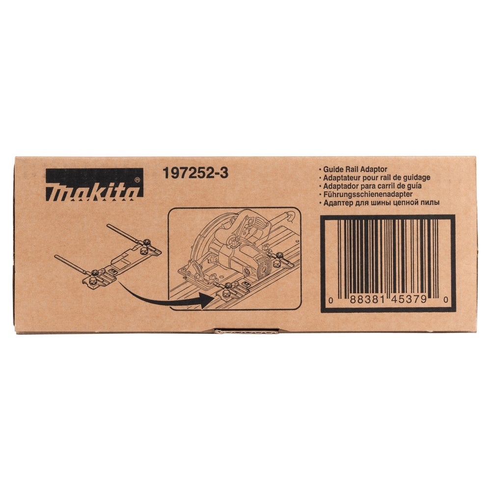 Makita Führungsschienenadapter für Handkreissägen und Stichsägen #197252-3
