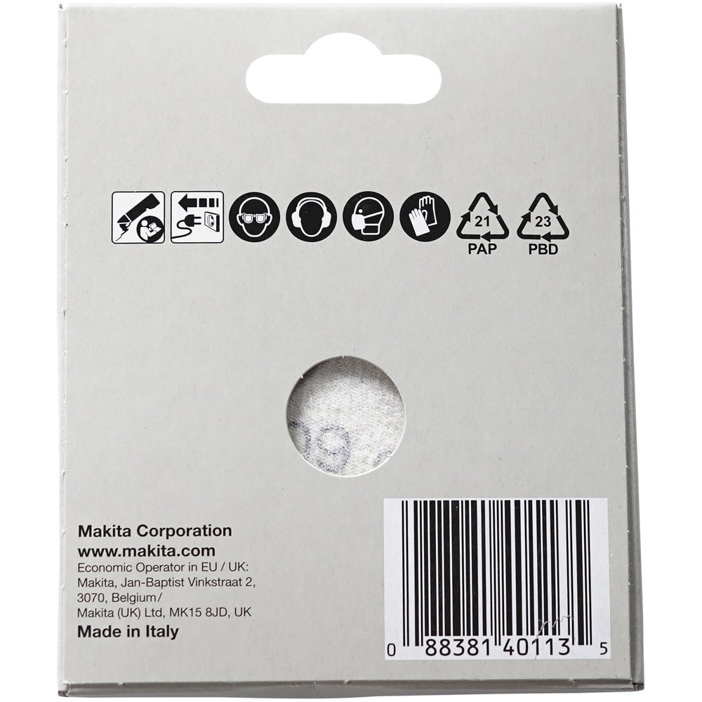 Makita Schleifpapierset Deltoid, 94 mm, 5 x 2 Stk. #B-21674