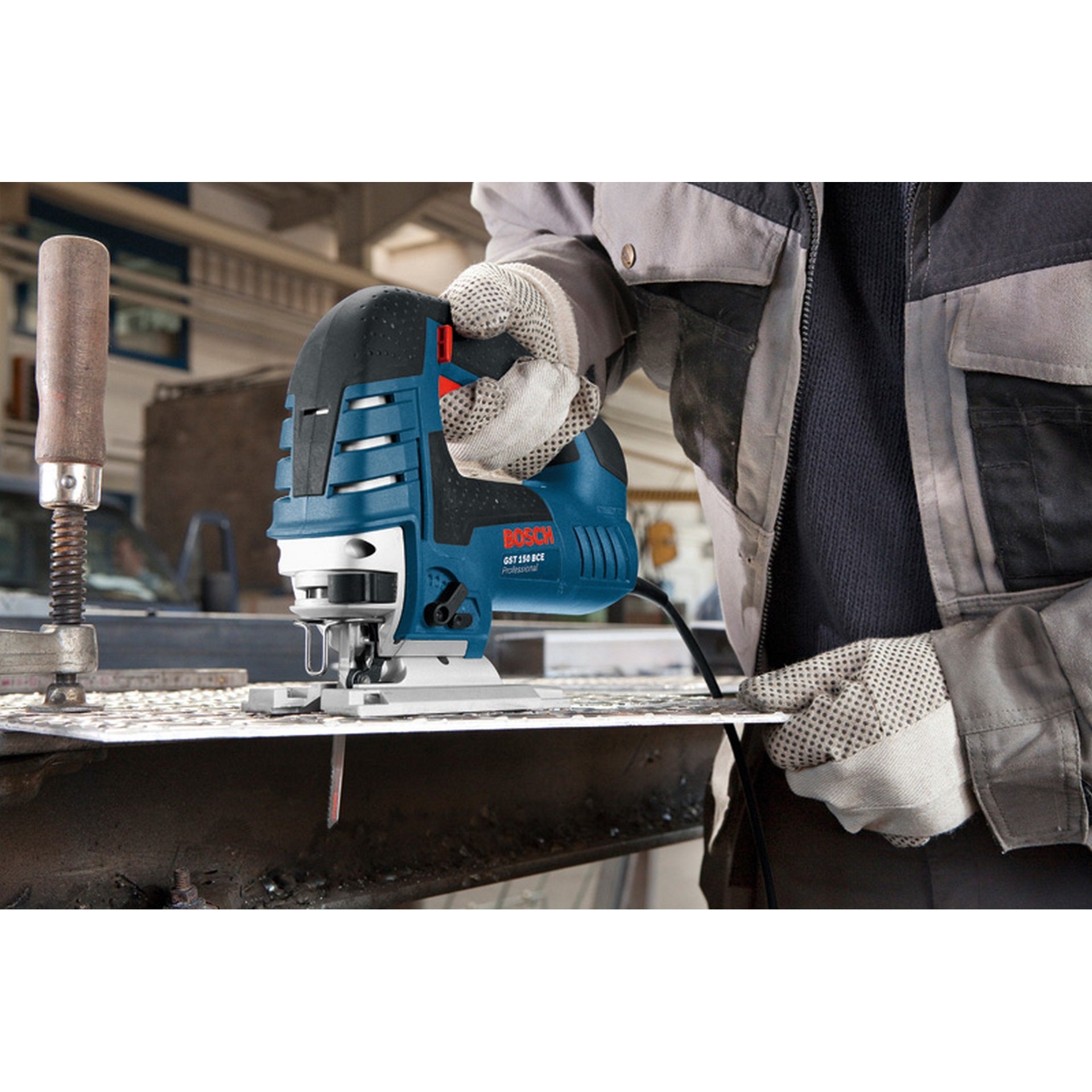 Bosch Stichsäge GST 150 BCE im Handwerkerkoffer #0601513000
