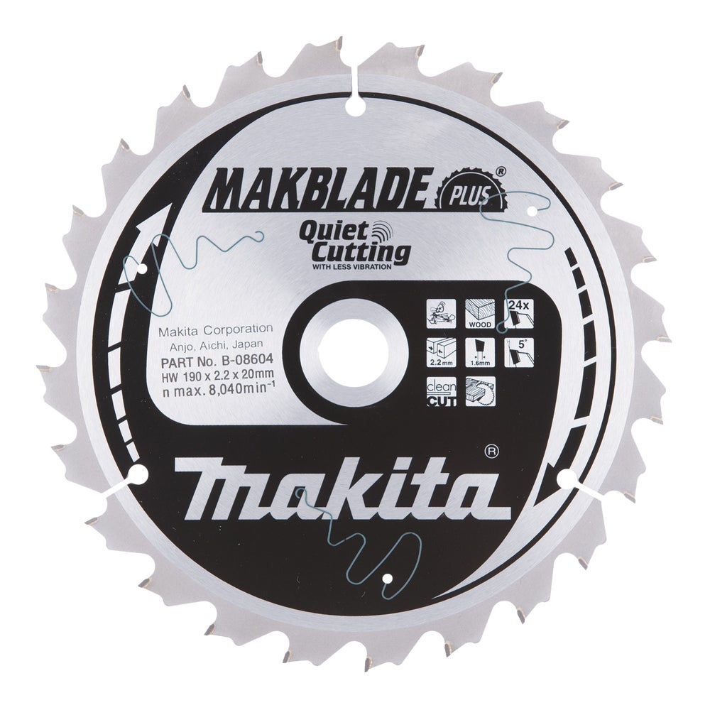Makita Kreissägeblatt, MAKBLADE PLUS #B-08604