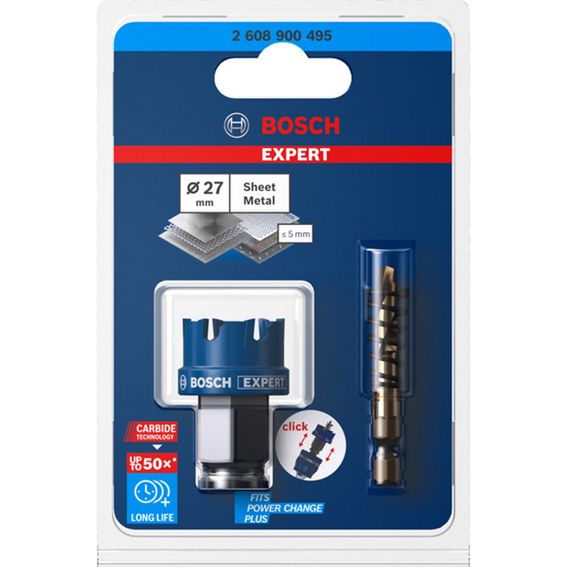 Bosch EXPERT Sheet Metal Lochsäge 27x5 mm #2608900495