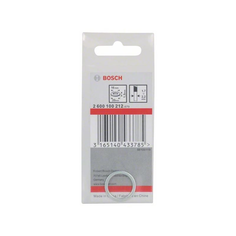 Bosch Reduzierring für PRO Kreissägeblatt, 20 x 1,5 x 16 mm #2600100212