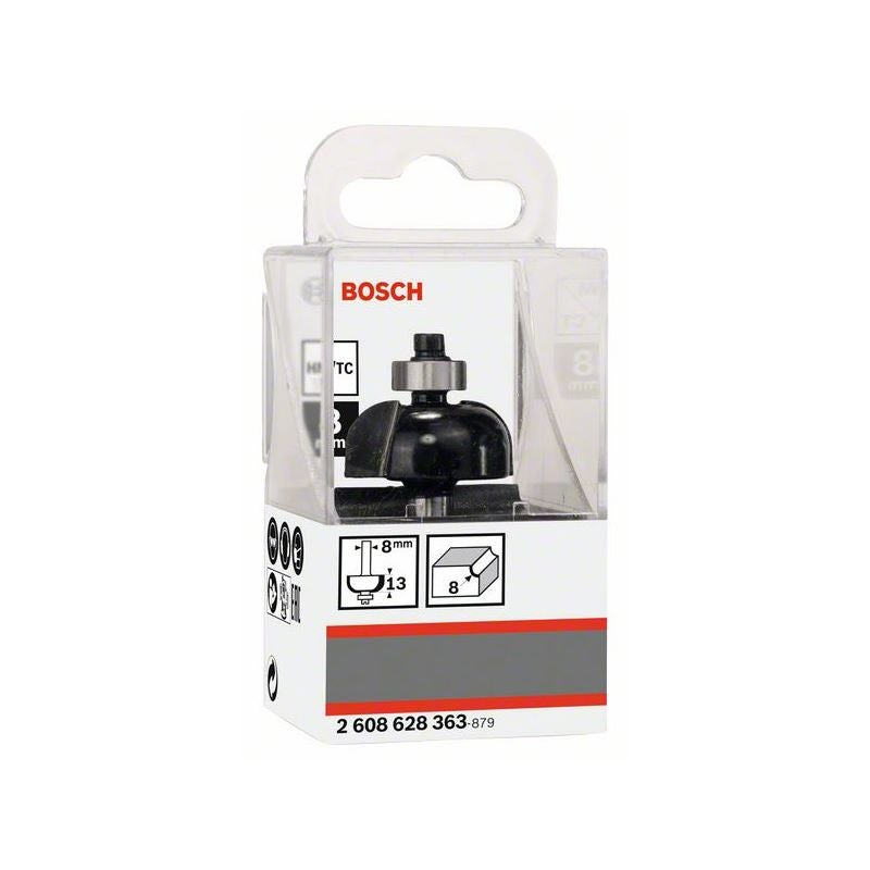 Bosch PRO Hohlkehlfräser, R 8 mm, S 8 mm #2608628363