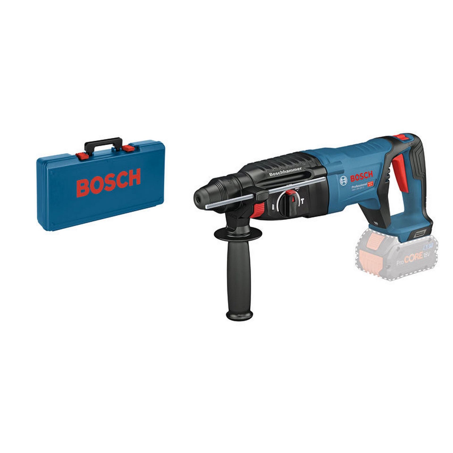 Bosch Akku-Bohrhammer mit SDS plus GBH 18V-26 D im Handwerkerkoffer #0611916000