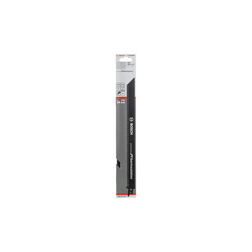 Bosch PRO Fibre Insulation S1213AWP Blatt, 1,5 x 22 x 300 mm, 2-tlg. #2608635528