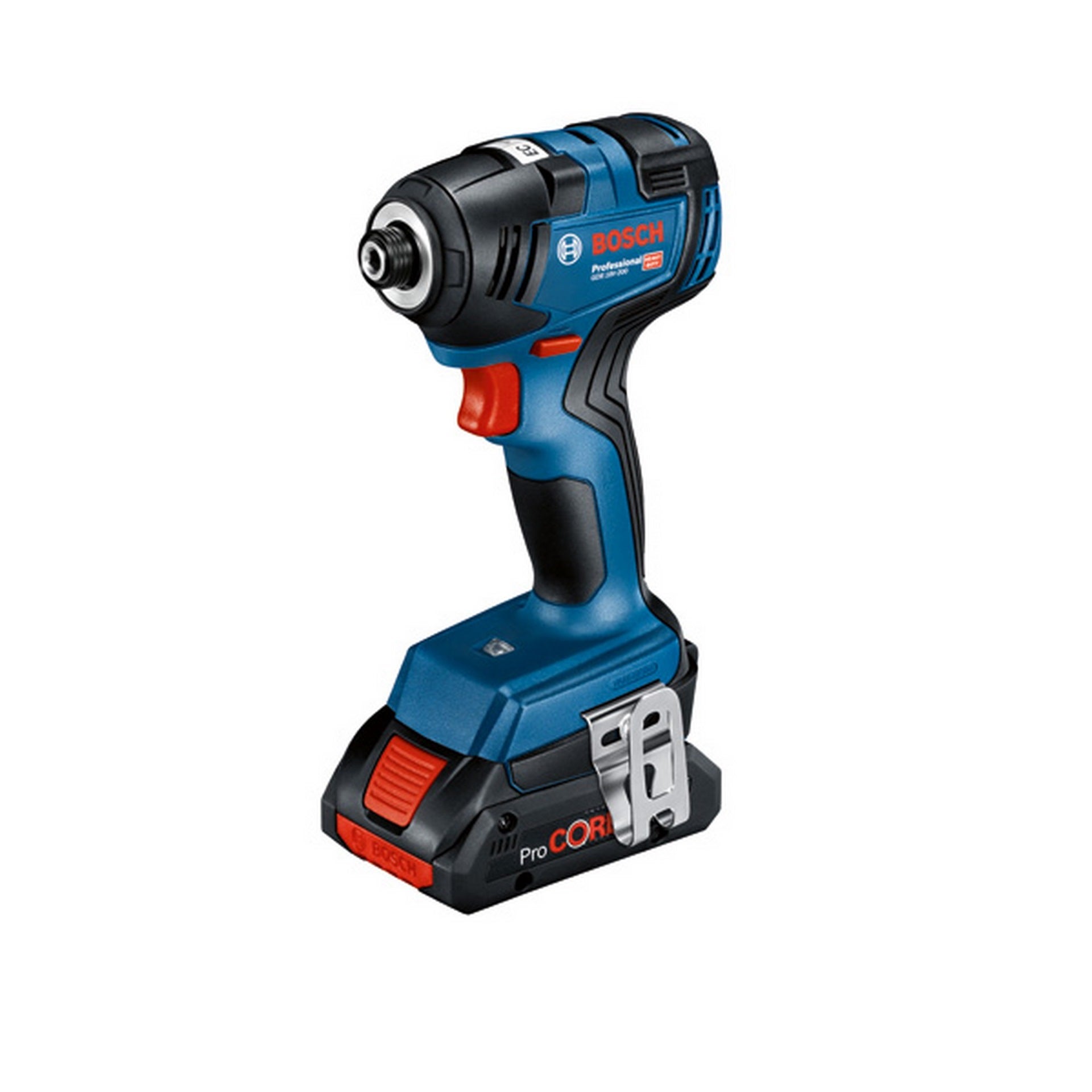 Bosch Akku-Drehschlagschrauber GDR 18V-200, 2 x Akku GBA 18V 4.0Ah in L-Case #06019J2107