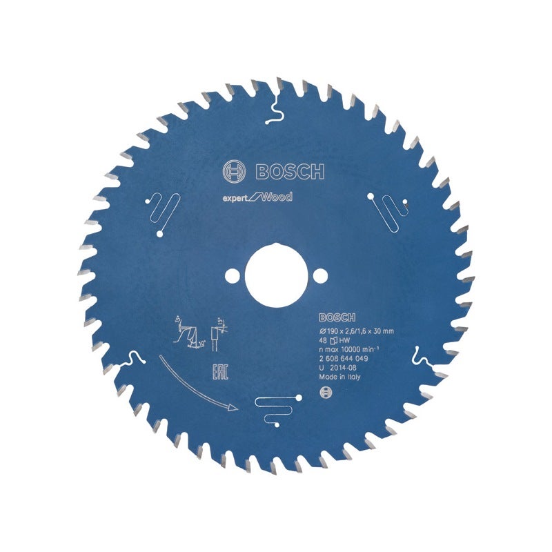 Bosch EXPERT Wood Kreissägeblatt, 190x2,6/1,6x30 mm, Z48 #2608644049