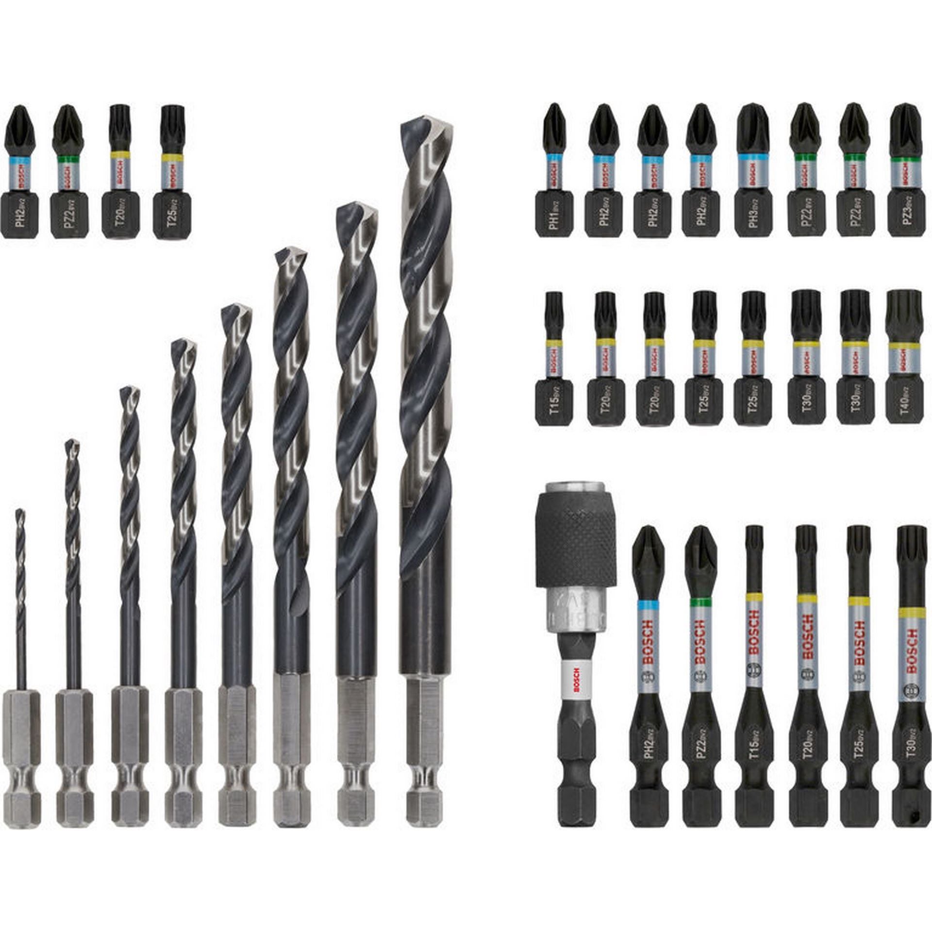 Bosch PRO Impact Schrauberbits und Metallbohrer Set, 35-tlg. #2608521U81