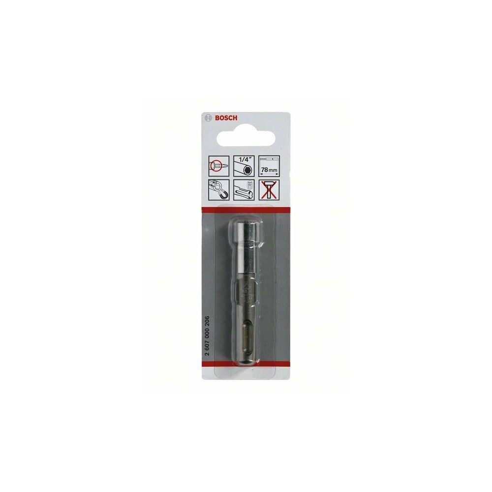 Bosch Universalhalter, mit SDS plus-Aufnahmeschaft, 1/4-Zoll, 78 mm, 11 mm #2607000206