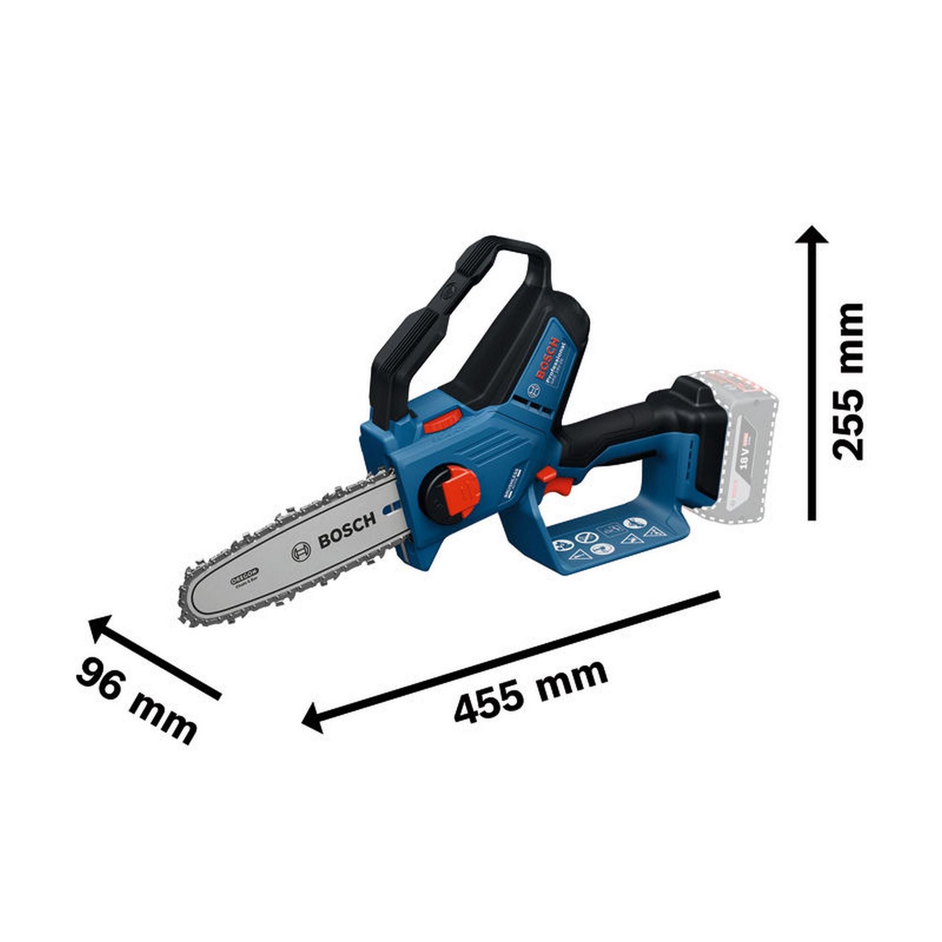 Bosch Akku-Astsäge GKE 18V-20 #06008D7100