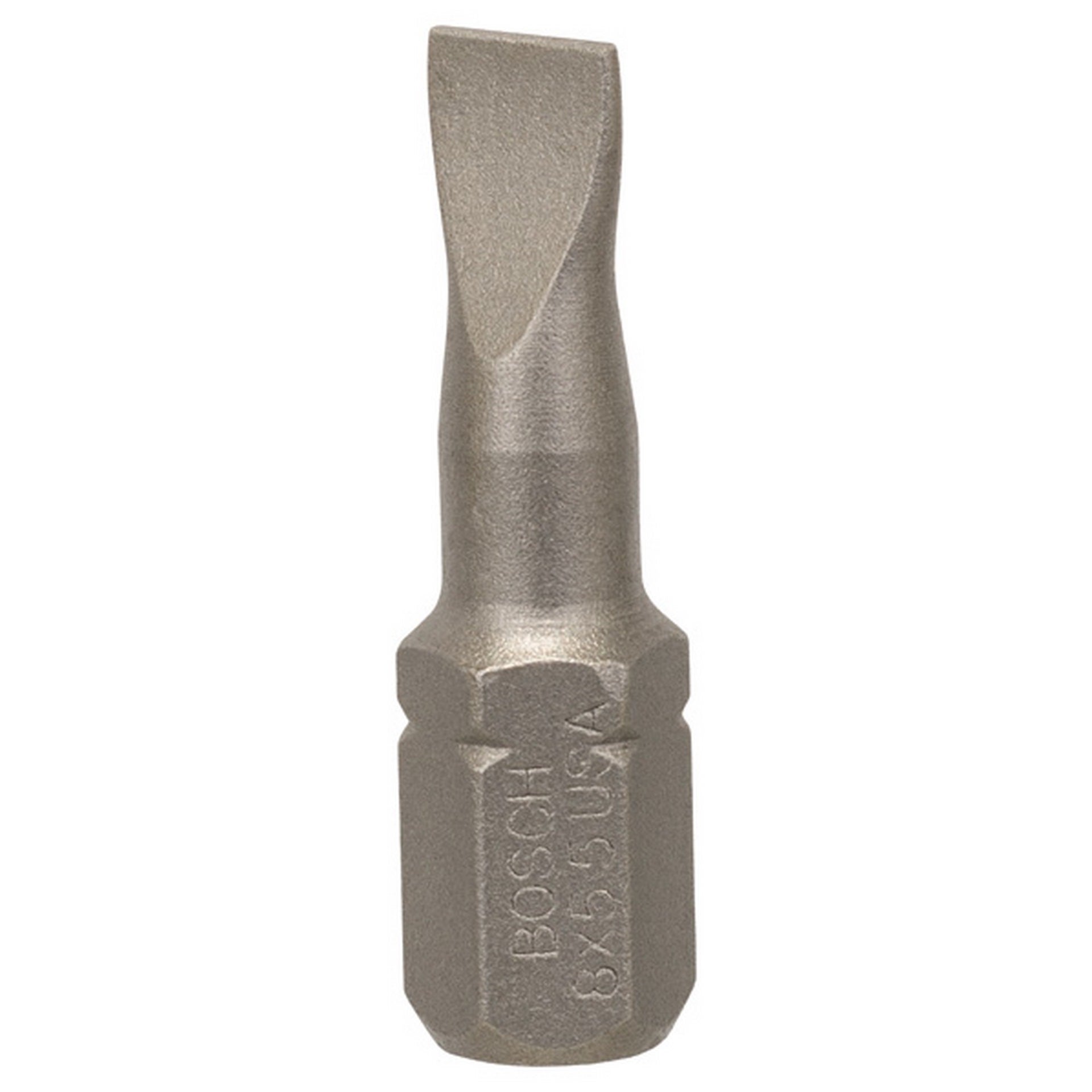 Bosch Schrauberbit Extra-Hart S 0,8 x 5,5, 25 mm, 10er-Pack #2607001462